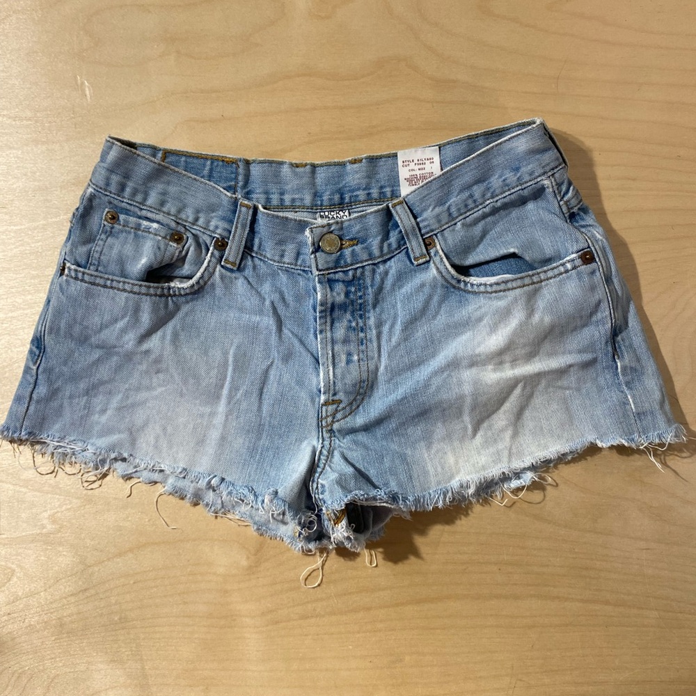 Lucky Brand Denim Cut Off Shorts 628 Et